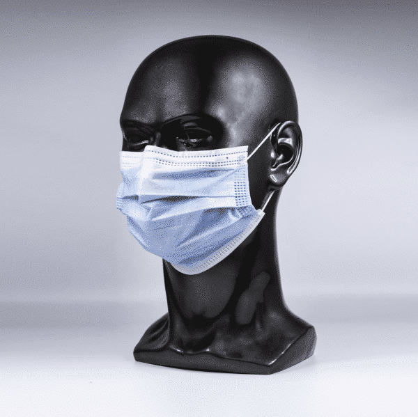 Surgical mask type II R according to EN 14683