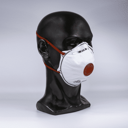 FFP3 mask with exhalation valve